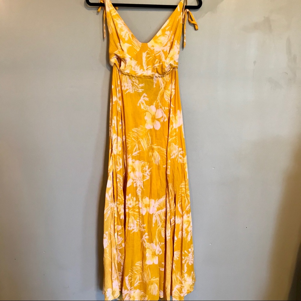 NWT Free People | Lille Maxi Dress | Yellow - Picture 4 of 8